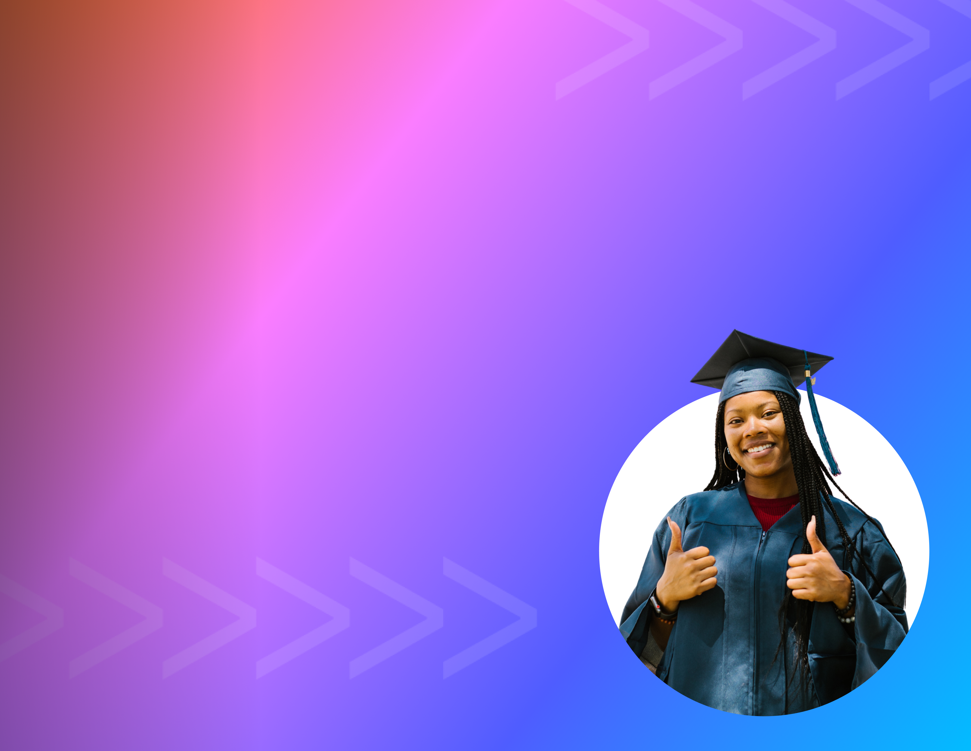 Class of 2025 report cover background no text gradient
