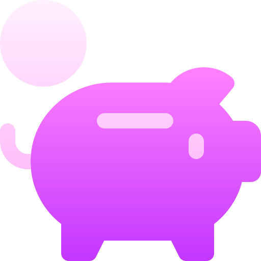 Icon of piggy bank