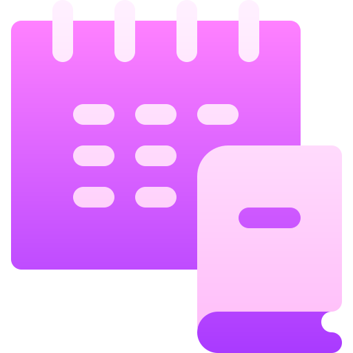 Icon of schedule calendar