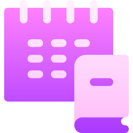 Icon of schedule calendar