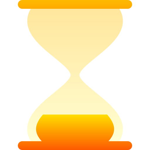 Icon of hourglass