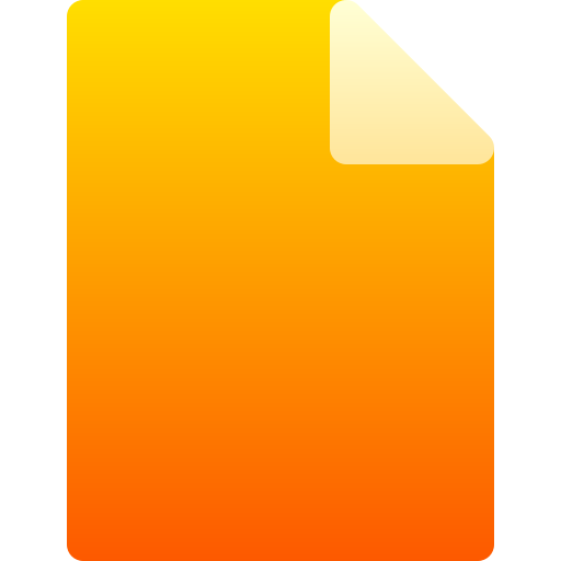 icon of paper with folded right corner