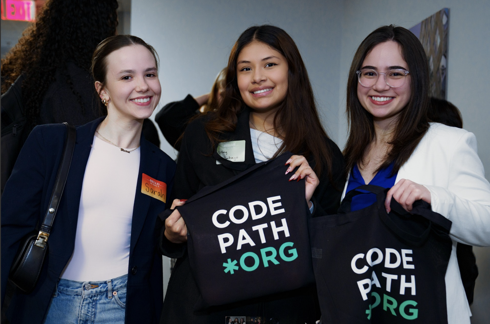Three Female CodePath Students