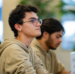 Students participating in CodePath's CS courses